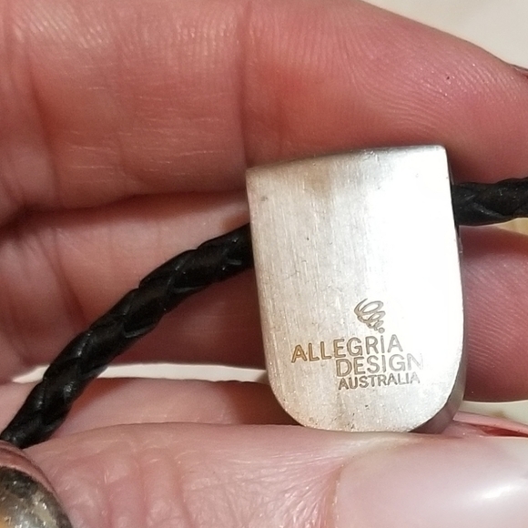 Vintage Allegria Designs Australia Art Glass Necklace - Picture 3 of 5